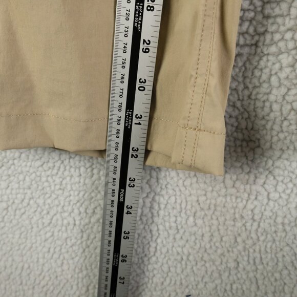 Eddie Bauer Travex Pants Mens 38X32 Beige Hiking Lightweight Nylon Outdoor - Picture 8 of 11